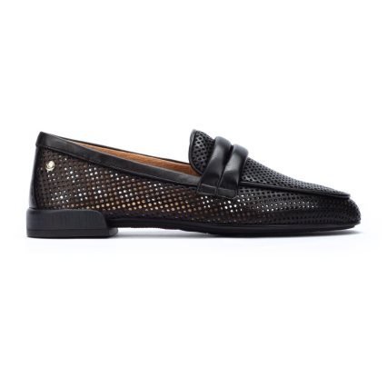 Women's Pikolinos ALMERIA Loafers Black | NZ B920AQ7